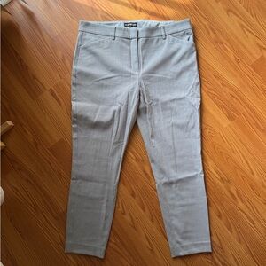express skinny mid rise business pants
